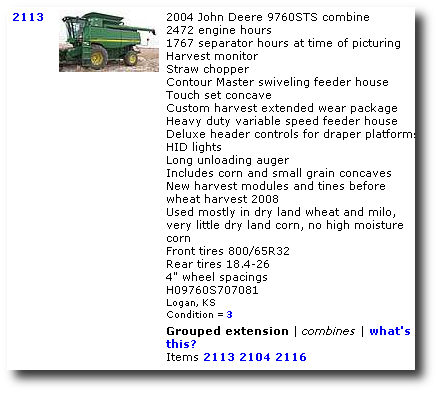 Grouped extension example Grouped extension example