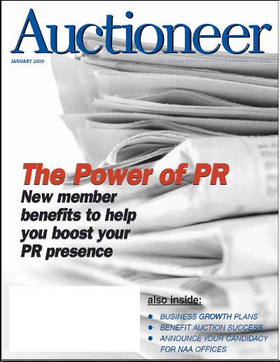 Auctioneer magazine Auctioneer magazine