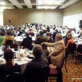 Large crowd on Saturday night