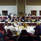 Jack Newcom addresses the association