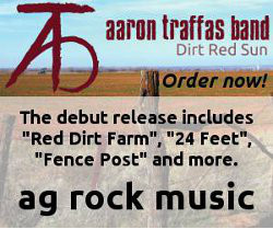 Aaron Traffas Band - Dirt Red Sun - Ag rock music from Kansas