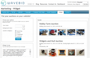 auction calendar